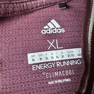 Adidas Maroon ClimaCool Energy Running Shirt XL